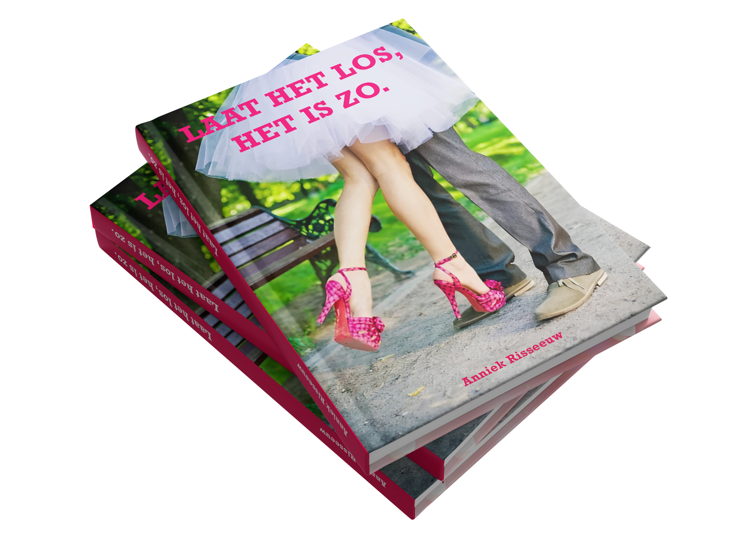 Omslag van het boek ‘Van Tindermatch tot Droombaan’ van jobcoach Anniek Risseeuw, over de verrassende link tussen daten en solliciteren.